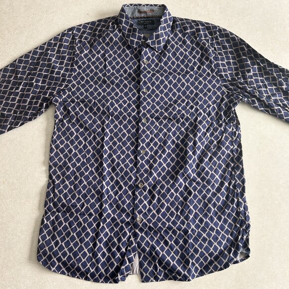 Ted Baker DIMONDA Diamond Shirt ASO Alec Lightwood - Picture 6 of 10